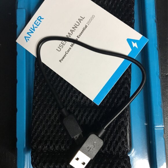 Anker - PowerCore Metro 20,000 mAh Portable Charger - Dark Gray - Picture 2 of 7